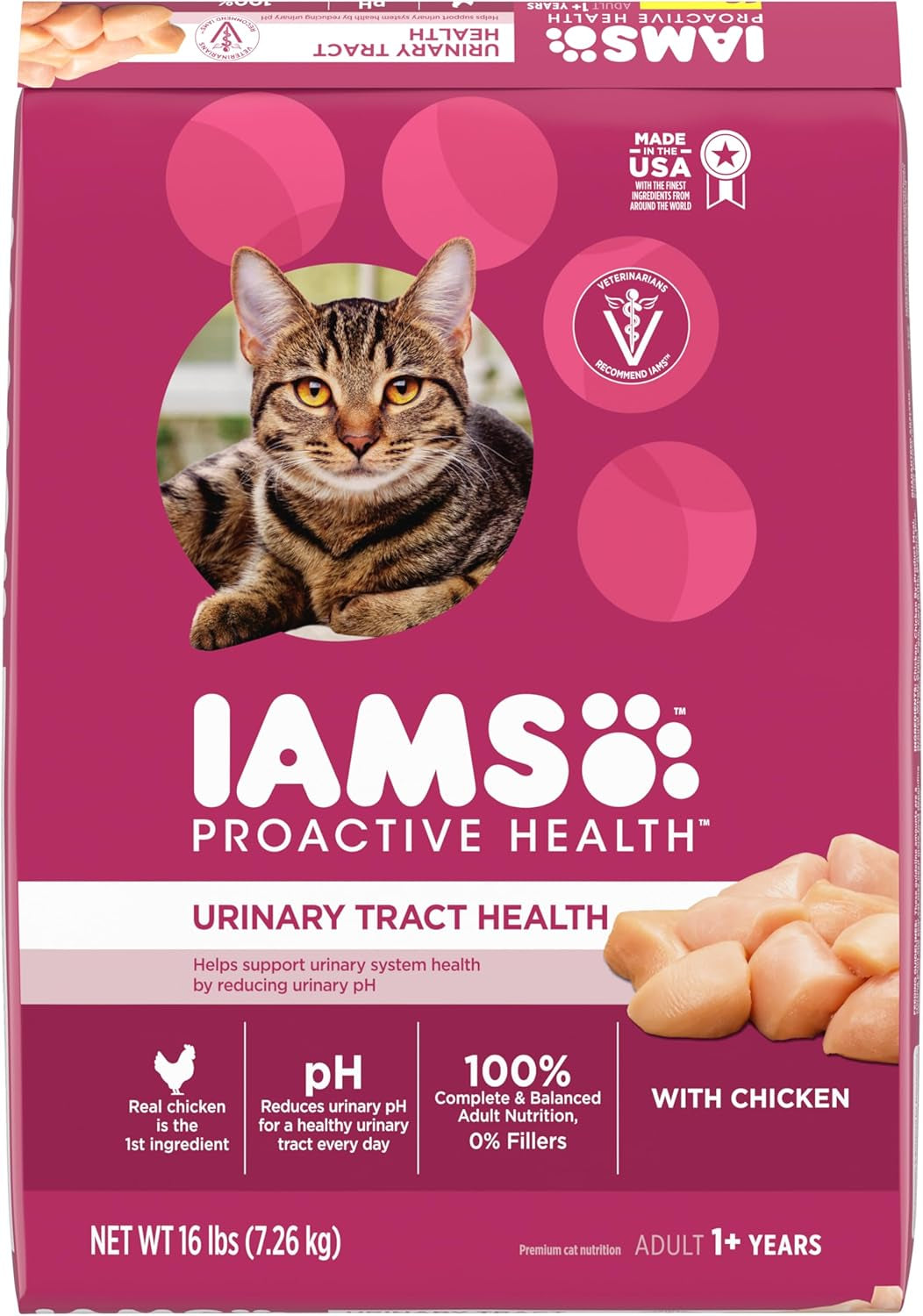 PROACTIVE HEALTH Adult Urinary Tract Health Dry Cat Food, Chicken Recipe