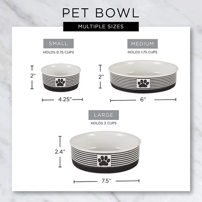 Lattice Collection Pet Bowl & Canister, Canister